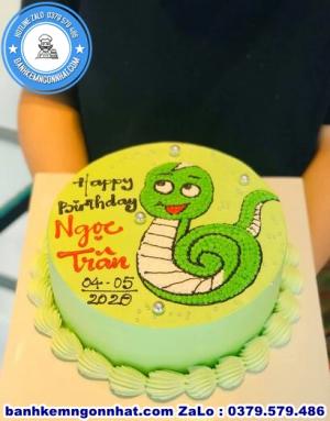 Bánh Kem Con Rắn 07